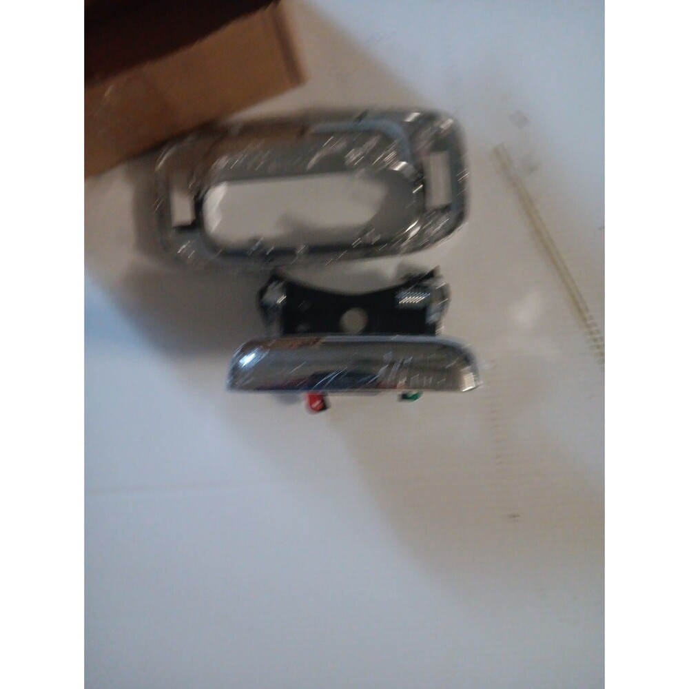 Chrome Tailgate Tail Gate Handle and Bezel, Compatible with 1999-2007 Chevy Silv